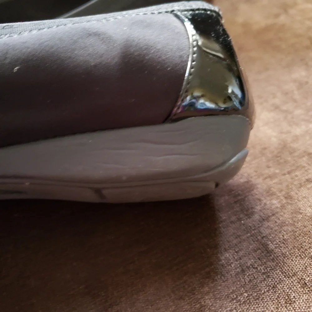 Anne Klein iflex Black Flats Womens Size 9 - Picture 8 of 11